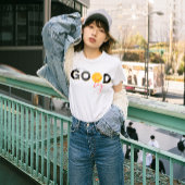 黒い黄色の赤は良い日の女性のTシャツを作る Tシャツ