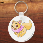 黒い黄色 キーホルダー (正面)