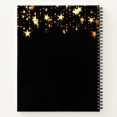 黒い黄金の王冠　星の名前　年の商業 ノートブック (裏面)