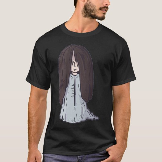 黒い黒いラブラドール Tシャツ (正面)