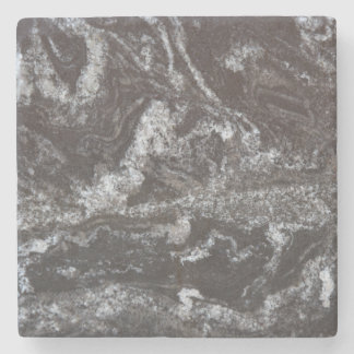 黒い黒い花こう岩の飲み物の灰色コースター-及び白 ストーンコースター