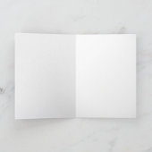 黒い黒板にデイジーを付ける カード (内部)