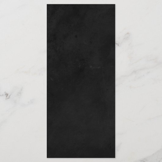 黒い黒板メニューラブハート結婚-'s,パーティー メニュー (裏面)