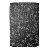 黒い//の物理学の同等化 バスマット (正面縦)