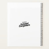 黒い…ソフトカバープランナー プランナー手帳 (裏面)