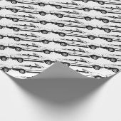 黒いBMW ラッピングペーパー (角)