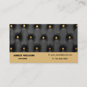 黒いcapitoneの名刺 名刺