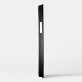 黒いCase-Mate iPhoneケースに白いスポットライト Case-Mate iPhoneケース (裏面 / 右)