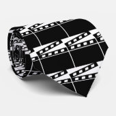 黒いClapperboard ネクタイ (ロール)