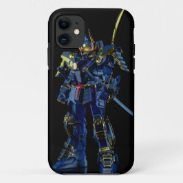黒いGundamのiPhoneの箱 iPhone 11 ケース