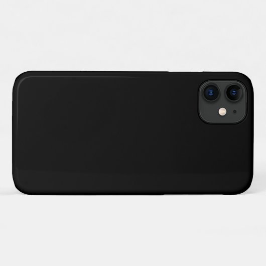 黒いiPhone 11ケース Case-Mate iPhoneケース (裏面(横))