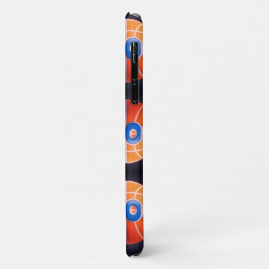 黒いiPhone / iPadケース Case-Mate iPhoneケース (裏面/左)