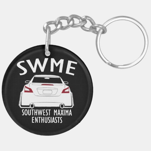 黒いKeychain キーホルダー (裏面左)