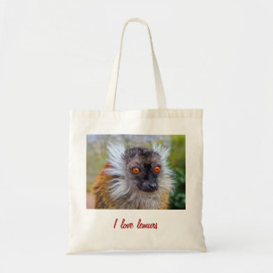 黒いlemurのバッグ トートバッグ