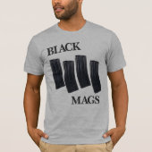 黒いMAGS Tシャツ (正面)