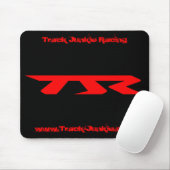 黒いmousepadを競争させている (TJR)トラック麻薬常習者 マウスパッド (マウス)