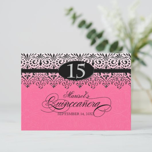 黒いnの白いレースの一見の銀第15キンセアニェラ 出欠カード (スタンド正面)