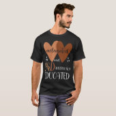 黒いPhd卒業メラニン化とPh危険な Tシャツ (正面フル)