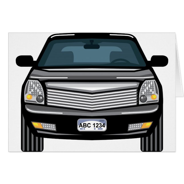 黒いSUVの正面図 (正面横)