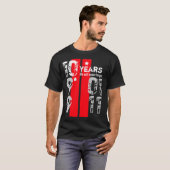黒いTシャツ10年のの9月11日の記憶 Tシャツ (正面フル)