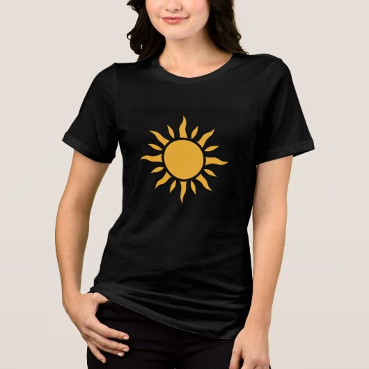黒いTシャツ トライブレンドTシャツ (正面)