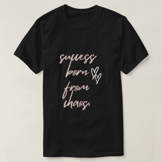 黒いTシャツ Tシャツ (デザイン正面)