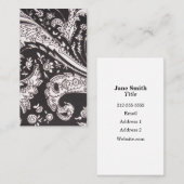 黒いToile 名刺 (正面/裏面)