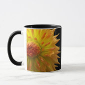 黒いw/Anais Ninの引用文の陶磁器のマグのJennie マグカップ (左)