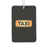 黒おもしろいパーソナライズされたタクシーカーエアーフレッシュナー カーエアーフレッシュナー (裏面)
