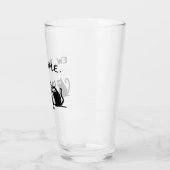 黒おもしろい猫の仲間 タンブラーグラス (左)