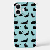 黒おもしろい猫 Case-Mate iPhoneケース (裏面)