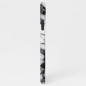 黒おもしろい白グッドモーニング目覚めセクシー iPhoneケース (右側)