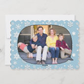 黒およびタンの柴犬のメリークリスマスカード シーズンカード (裏面)