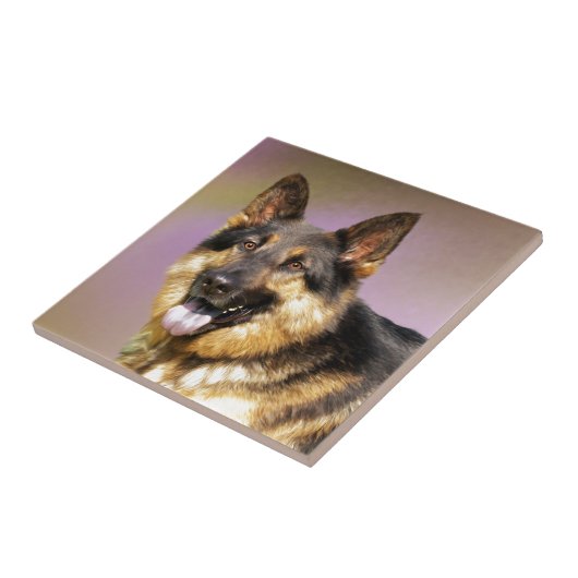 黒およびタンGSD タイル (側面)