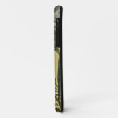 黒およびヴィンテージの背景の鳥 Case-Mate iPhoneケース (裏面/左)