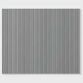 黒および色の選択は縞で飾ります ラッピングペーパー (フラット)