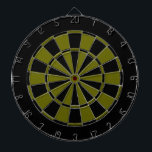 黒および軍隊の緑 ダーツボード<br><div class="desc"></div>