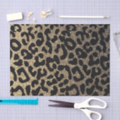 黒および金ゴールドのグリッター 薄葉紙 (クラフト)