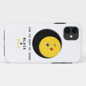 黒および金ゴールドは夜空の箱にあります Case-Mate iPhoneケース (裏面(横))