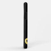 黒および金ゴールド愛 Case-Mate iPhoneケース (裏面/右)