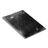 黒および雨ノート ノートブック (右側)