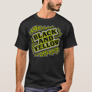 黒および黄色 -- Tシャツ