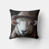 黒お洒落エレガントファ クッション (裏面)