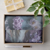 黒お洒落フローラ素朴ベアデコパージュ 薄葉紙 (ギフト)