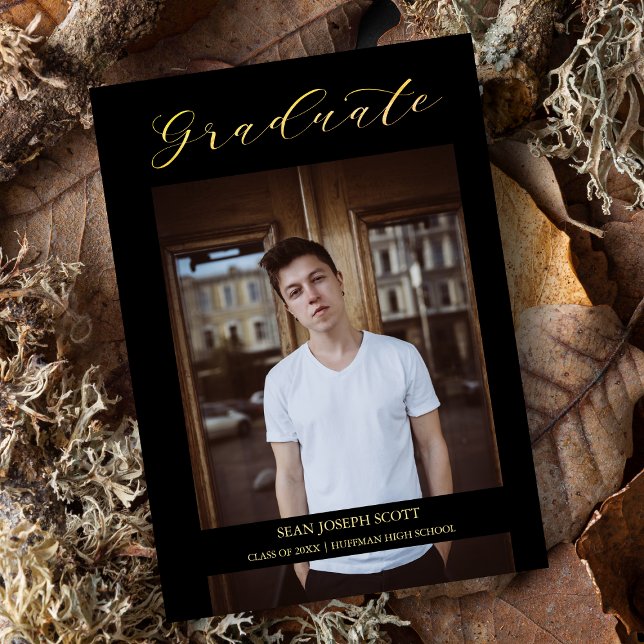 黒お洒落書モダン写真院生 (クリエイターアップロード済み)