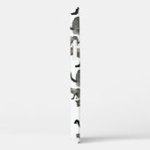 黒かっこい水色の猫 Case-Mate iPhoneケース (裏面 / 右)