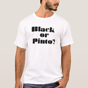 黒かまだら馬 Tシャツ