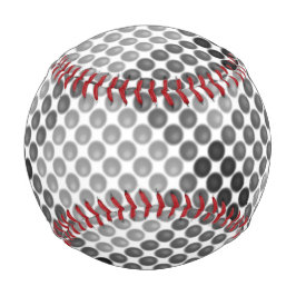 黒からグレーのボールまたは穴、十字形の正方形 野球ボール