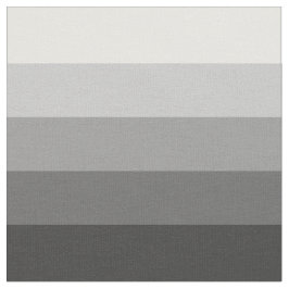 黒から白へのグラデーションストライプ ファブリック