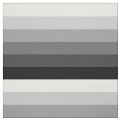 黒から白へのグラデーションストライプ ファブリック (見本)